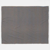 Patchwork Zuid-Afrika vlag patroon Fleece Deken (Voorkant (Horizontaal))