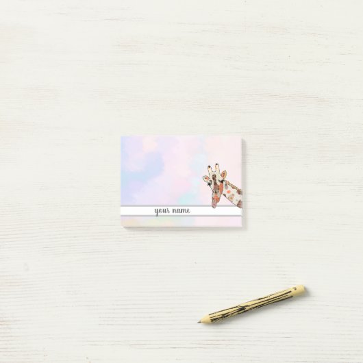 Patchworkgiraffe Post-it Klebezettel Post-it® Notes (Op bureau)