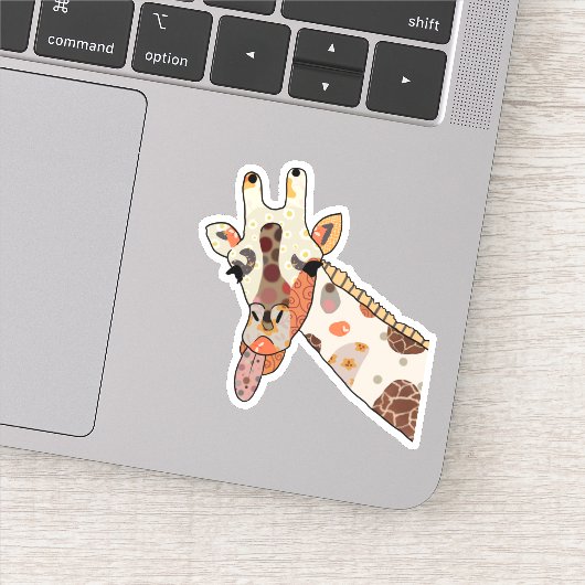 Patchworkgiraffe Sticker (Detail)