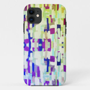 Patchy gekleurde abstract Hoesje-Mate iPhone hoesj 11 Hoesje
