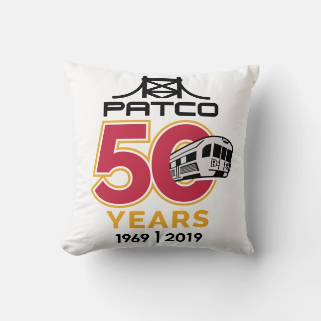 PATCO 50e Jubileum Sierkussen (Voorkant)