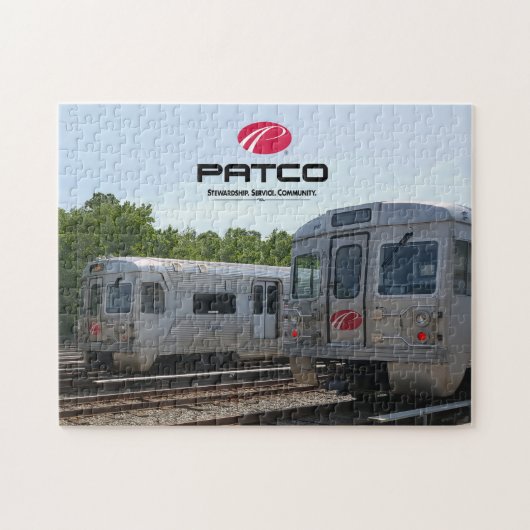 PATCO Train Puzzle Legpuzzel (Horizontaal)