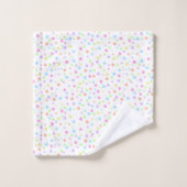 Pâte arc-en-ciel Abstrait PotsMotif (Gant de toilette)