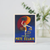 Pate Eclair Adverteren Poster 1912 Briefkaart (Staand voorkant)