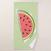 Pâte verte de pastèque (Serviette de bain)
