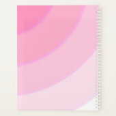 Pâtel motif à flûte sombre rose (Dos)