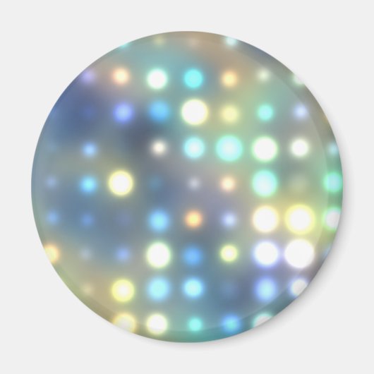 Patel Neon Lights Abstract Magneet (Voorkant)