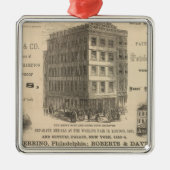 Patentkampioen haring Safes Metalen Ornament (Voorkant)