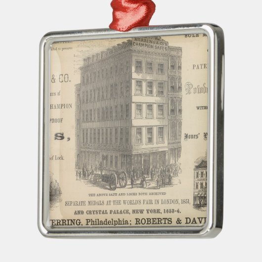 Patentkampioen haring Safes Metalen Ornament (Links)