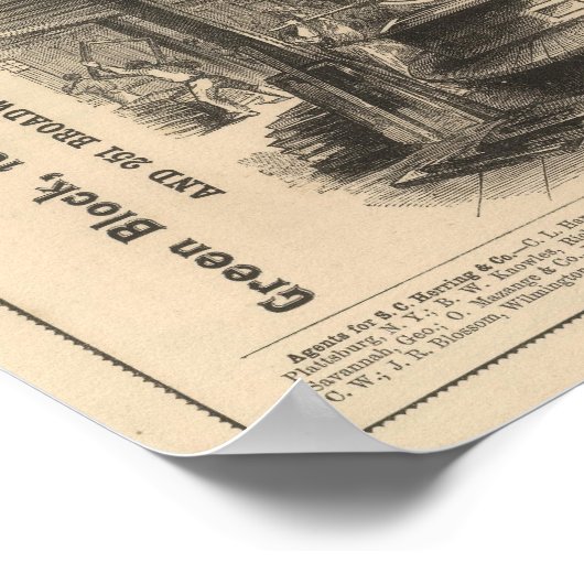 Patentkampioen haring Safes Poster (Hoek)