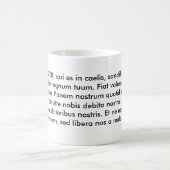 PATER NOSTER of onze vader Koffiemok (Center)