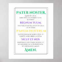 Pater Noster Print