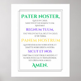Pater Noster Print