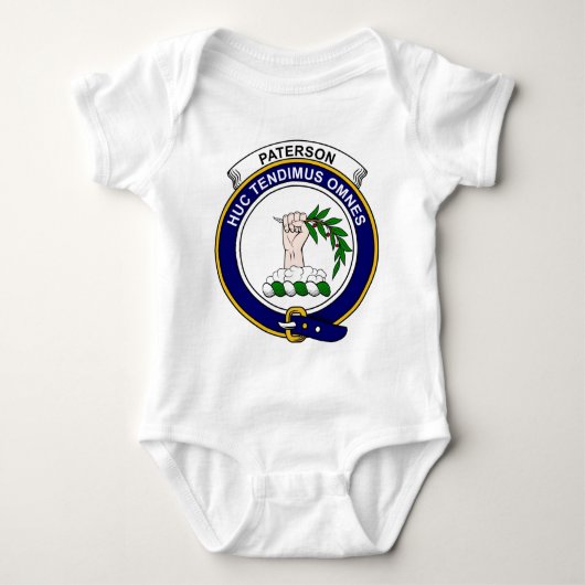 Paterson Clan Badge Romper (Voorkant)