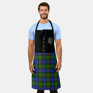 Paterson Clan Badge & Tartan Kilt Schort