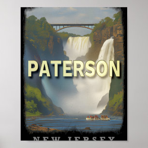 Paterson New Jersey Nj Watervallet Wonderland Sd61 Poster