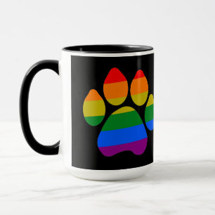 Pâtes arc-en-ciel de diamant de Mug