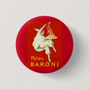Pates Baroni Cappiello  reclame Ronde Button 3,2 Cm