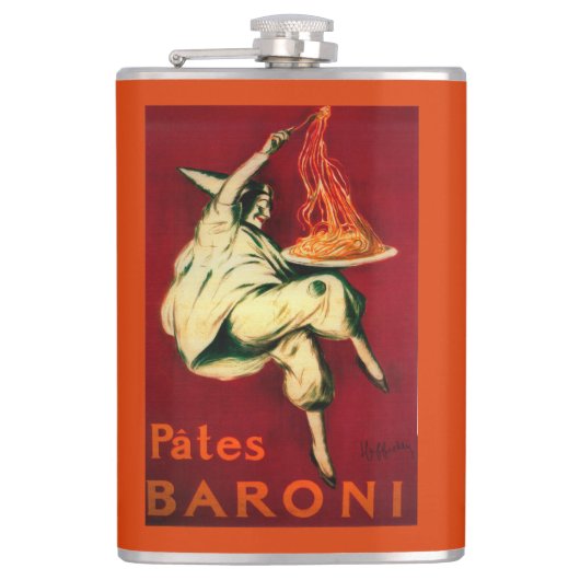 Pates Baroni PosterEurope Heupfles (Voorkant)