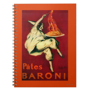Pates Baroni PosterEurope Notitieboek