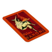 Pates Baroni Vintage PosterEurope Magneet (Rechterzijde)