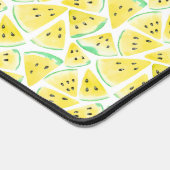 Pâtes de pastèque jaune motif papier d'emballage (Coin)