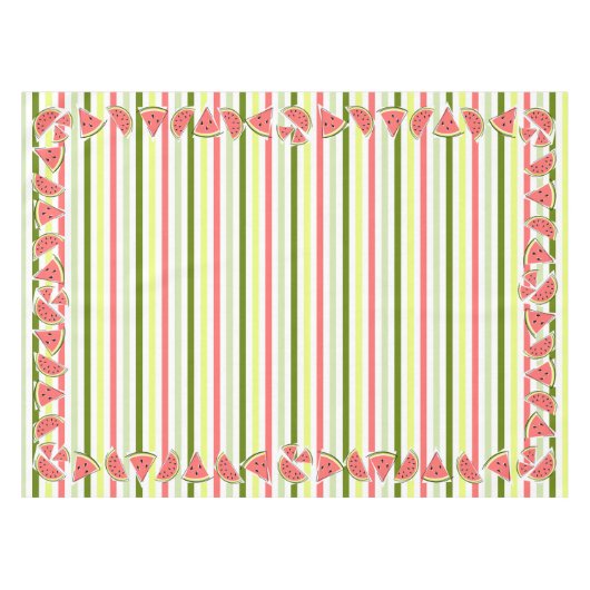 Pâtes de pastèque rayé fine nappe (Devant (Horizontal))