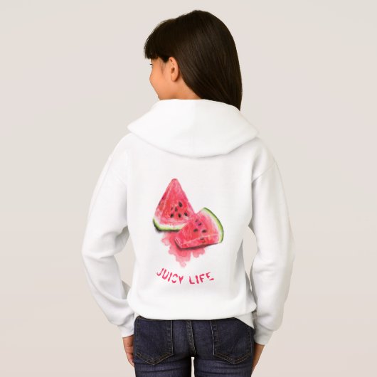 Pâtes de pastèque rousses doux - Dessin  (Dos entier)