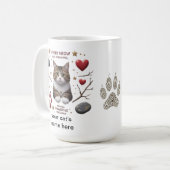Pâtes et Coeurs - 15 oz Mug Classic de Confort (Devant gauche)