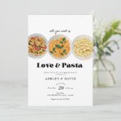 Pâtes | Invitations des parties d'engagement (Debout devant)