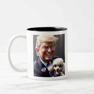 Pâtes Pour Trump MAGA & Dog Coffee Mug "Trump 2024