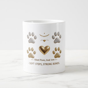 Pâtes silencieuses, Amour bruyant - Mug Jumbo pour