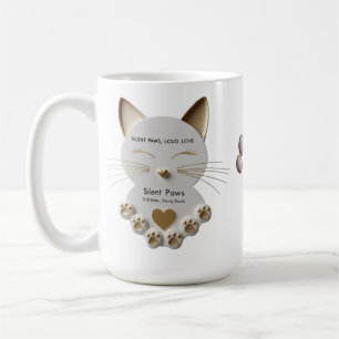 Pâtes silencieuses, Amour Loud - Mug Empreinte de 