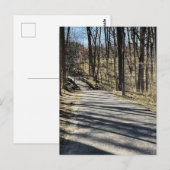 Path and Walking Bridge Briefkaart (Voorkant / Achterkant)