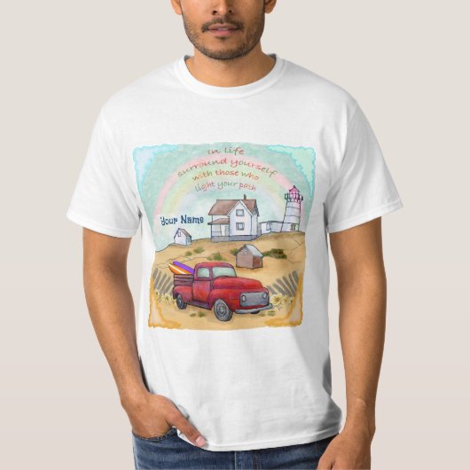 Path Lighthouse T-shirt (Voorkant)