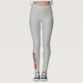 "Path of a Hero" Villains Emblem (met titel) Leggings (Voorkant)