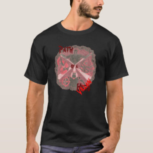 "Path of a Hero" Villains Emblem (met titel) T-shirt
