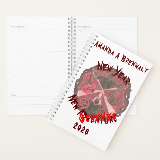 "Path of a Hero" Villains Emblem Planner (Display)