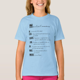 Path of Life Commandments T-shirt