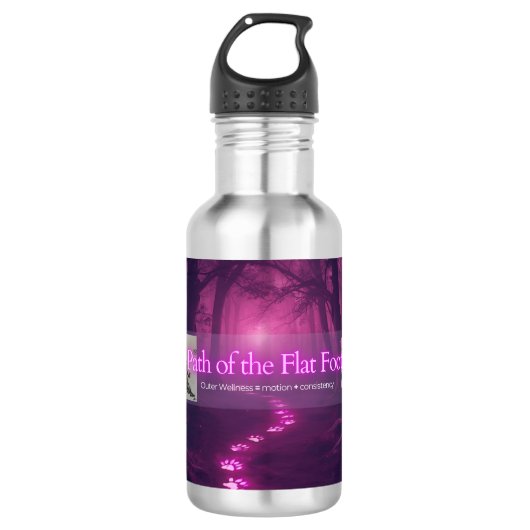Path of the Flat Foot waterfles (Voorkant)
