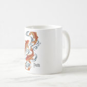 Path – Timeless Koi Symbol of Growth, Direction Koffiemok (Voorkant rechts)