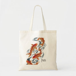 Path – Timeless Koi Symbol of Growth, Direction Tote Bag