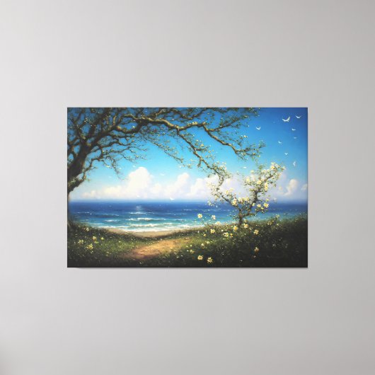 Path to Infinity Canvas Afdruk (Voorkant)