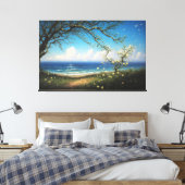 Path to Infinity Canvas Afdruk (Insitu (Slaapkamer))