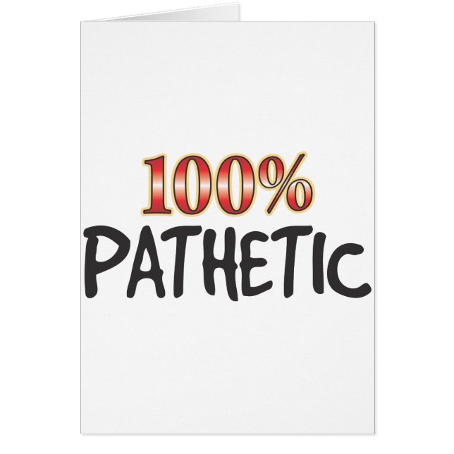 Pathetische 100 % (Voorkant)