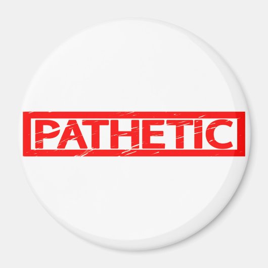 Pathetische stempel magneet (Voorkant)
