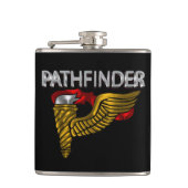 Pathfinder Badge-"Pathfinder" Heupfles (Voorkant)