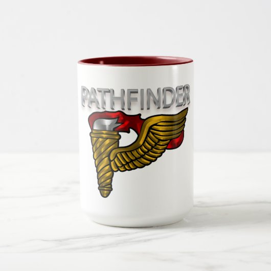 Pathfinder Badge-"Pathfinder" Red Mok (Midden)