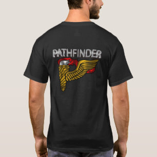 Pathfinder Badge-"Pathfinder" tekst T-shirt