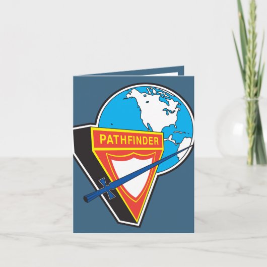Pathfinder-Kaart Bedankkaart (Voorkant)